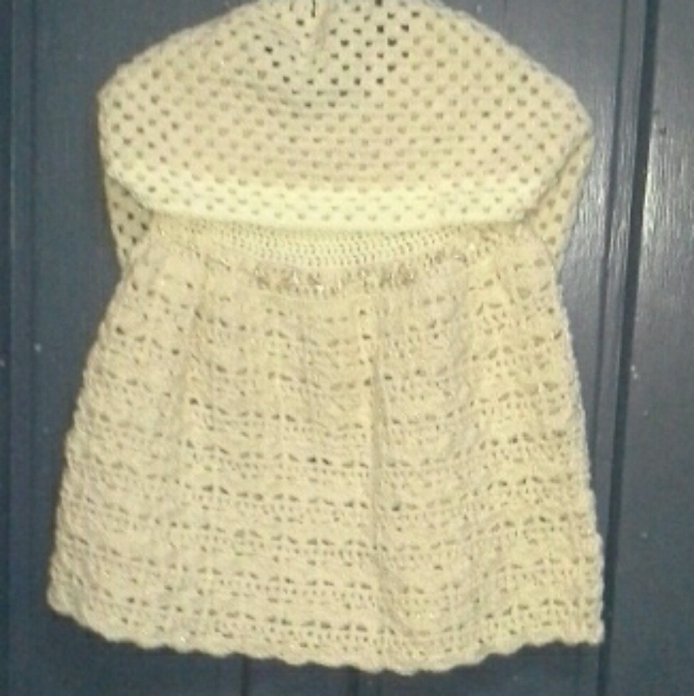 Ivory Dress and Shrug - Picture 2 of 5